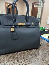 Hermes Birkin nero 35 pelle