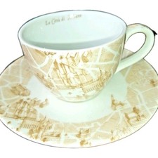 Tazzina Vintage, Da Caffè C/Piattino, Porcellana,  introvabile!  Perfetta.