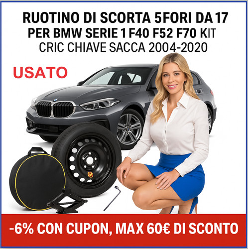 Ruotino scorta pollici - 17,
