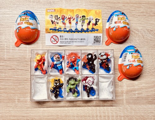 Set varianti kinder joy - set, marvel