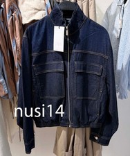 ZARA GIACCA BOMBER DENIM COLLO