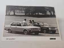 Fotografia D'epoca Fiat 131
