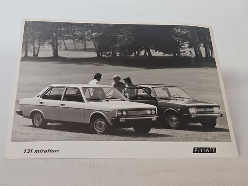 Fotografia epoca fiat 131 - fotografia,