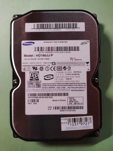 Hdd 160gb hard disk - 160gb,