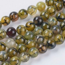 30 perles naturelles en agate
