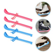  2 Pairs Accessori Per Il Pattinaggio Su Ghiaccio Protezioni Le Scarpe