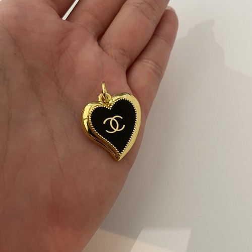 Charm chanel vintage nero - chanel,