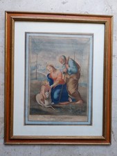 Incisione  Di Carlo Gregori Da Raffaello Da Urbino , Fine 1700.