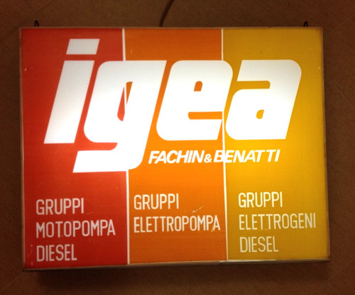 Insegna industriale - insegna,