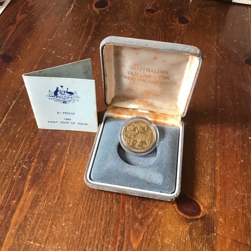 Australia one dollar - one, proof