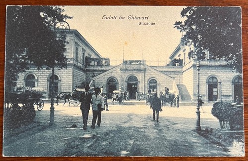 Cartolina epoca chiavari - cartolina, d'