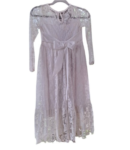 Bambina taglia pizzo bianco - bambina,