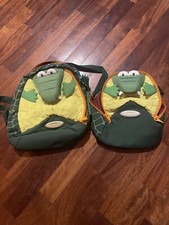 Due zainetti asilo A Forma Di Coccodrillo