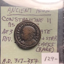 COSTANTINO II, AE 3. COME