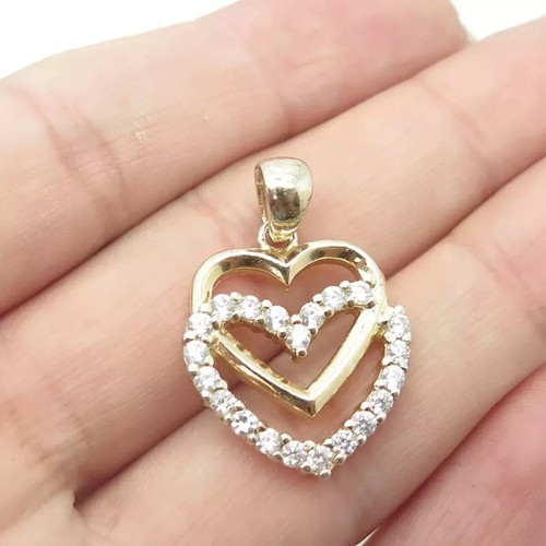 Ciondolo cuore donna diamante