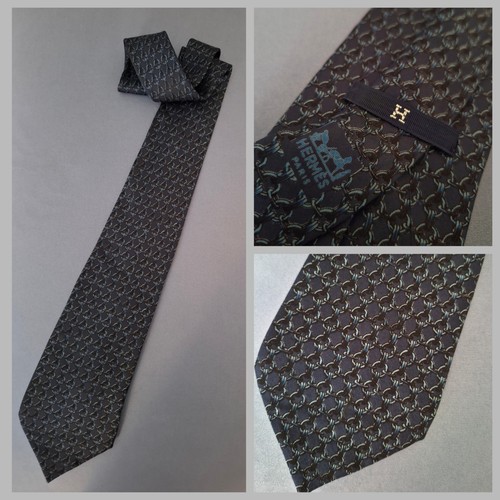 Cravatta vintage hermes - vintage,