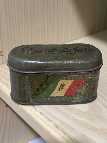Italian royal army wwii tin - italian,