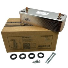 Scambiatore secondario caldaia a 16 piastre Ecoflam Ecosi, Ecoblu 65104333