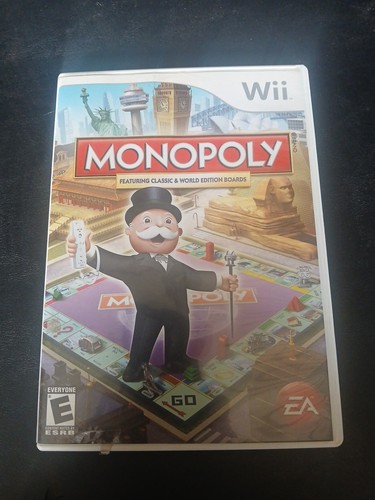 Monopoly cib nintendo wii - monopoly,