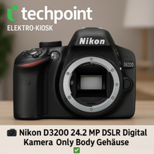 📷 Nikon D3200 24,2 MP DSLR fotocamera digitale attacco F fotocamera solo corpo
