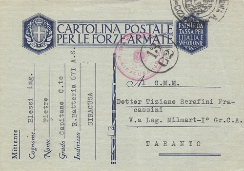 30c ww2 1941 franchigia - 20-30c), r