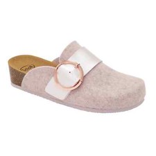 Dr Scholl AMALFI CLOG Bioprint ciabatte donna pantofola FELTRO inverno fibbia