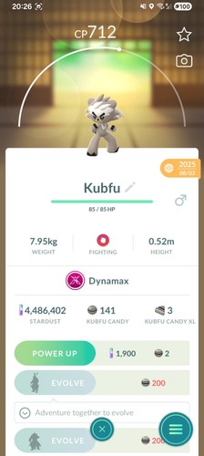 Kubfu pokemon dynamax - kubfu,