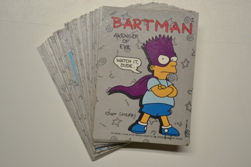 The simpsons 1990 topps - simpsons,