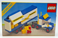 Lego 6367 semi truck - lego, vintage