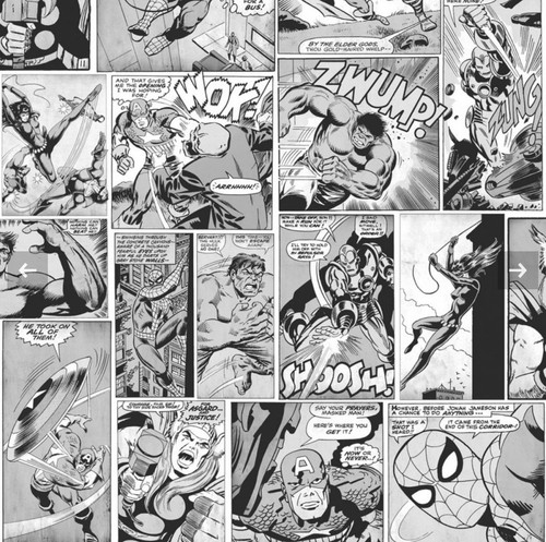 Carta parati marvel - carta,