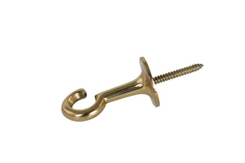 Ganci parete ottone - ganci,