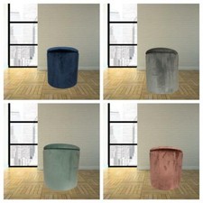 Pouf elegante in velluto