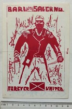 ADESIVO ULTRAS BARI SALERNO FOREVER UNITED TIFOSI ANNI 80