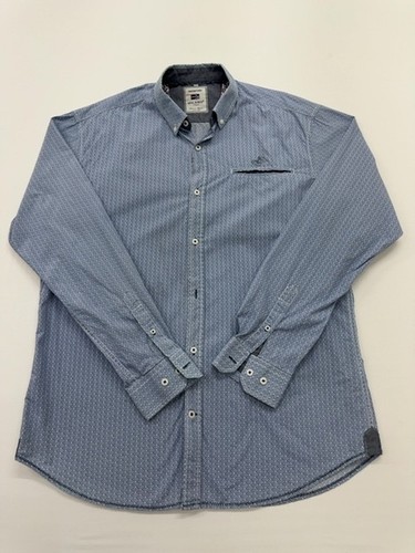 Camicia uomo milano blu - camicia, micro