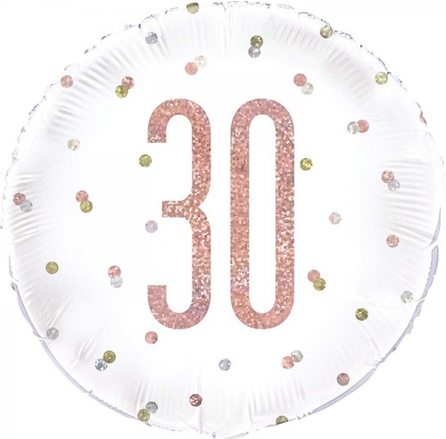 Palloncino numero anni - numero, 30