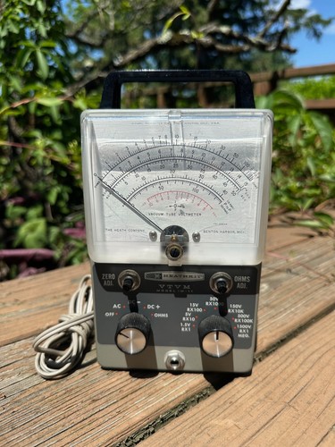 Heathkit restaurato vtvm - heathkit,