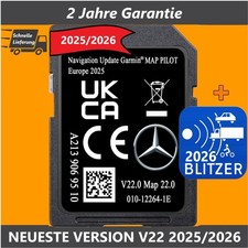 MERCEDES GARMIN MAP PILOT V22
