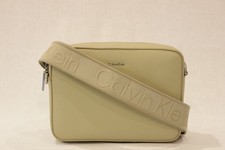 CALVIN KLEIN K60K613084 borsa a tracolla in ecopelle color verde eucalipto LEB
