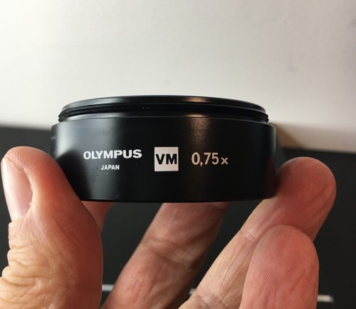 Olympus 75x auxiliary - olympus, vm
