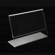 Cornice portafoto acrilico plastica trasparente tavolo Orizzontale Varie Misure