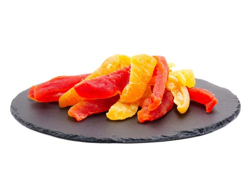 Strisce papaya melone - di,