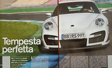 Clipping Articolo 2008 PORSCHE 997 GT2 TECHART GT STREET RS Tempesta Perfetta