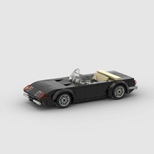 MOC personalizzato Lego Ferrari Spyder 365 GTS/4 auto sportiva 145 pezzi costruzione mattoncini auto