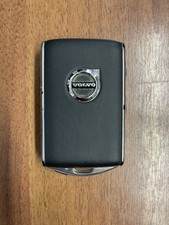 CHIAVE ORIGINALE TELECOMANDO COVER  GUSCIO VOLVO NERO BORDI E TASTI CROMO