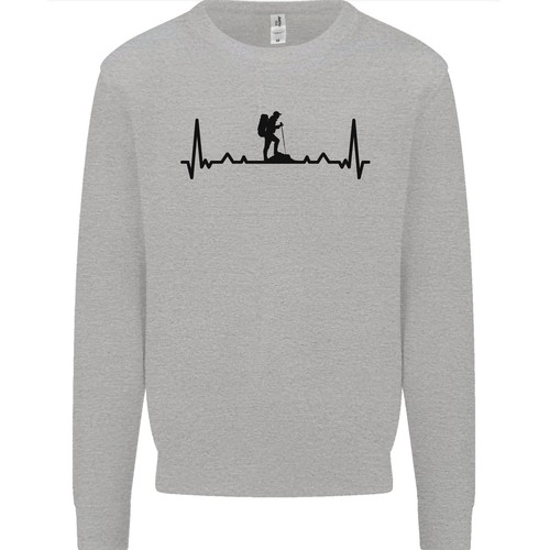 Felpa uomo trekking ecg - felpa,