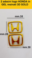 2 adesivi HONDA  GEL mm.35