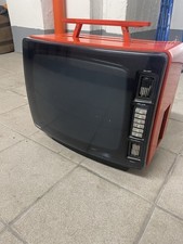 TV Vintage arancione Emerson anni '70