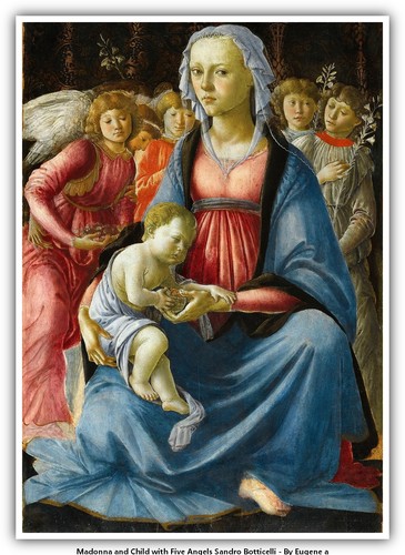 Madonna col bambino cinque - madonna,
