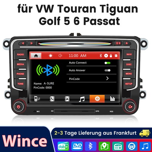Dab dvd per vw - bt,