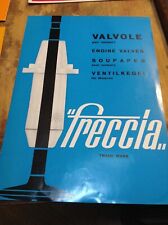 BROCHURE PUBBLICITARIA VINTAGE VALVOLE PER MOTORI FRECCIA - SCARPA E C. ANNI 60 
